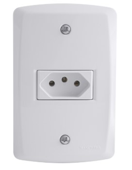 CONJ.TRAMONTINA 1TOMADA 2P T 20A 57145/213